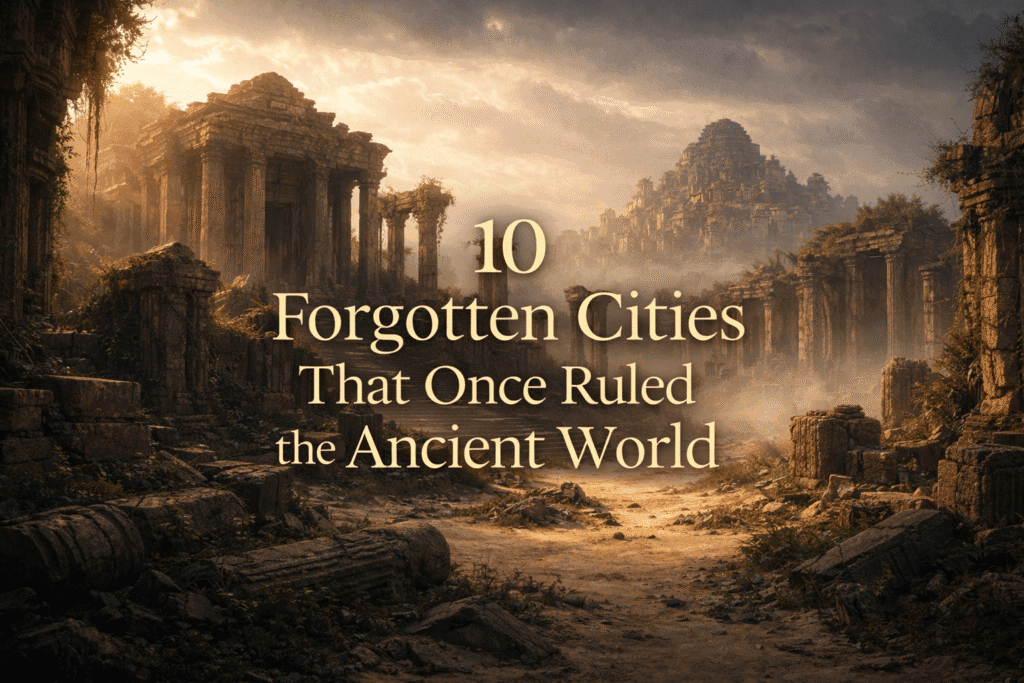10 Forgotten Cities That Once Ruled the Ancient World