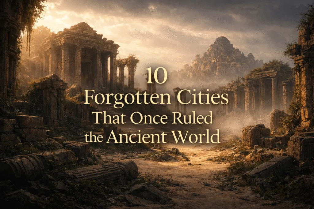 10 Forgotten Cities That Once Ruled the Ancient World