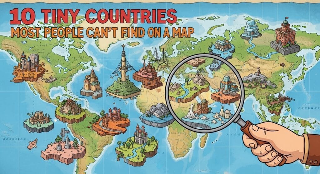 10 Tiny Countries Most People Can't Find on a Map