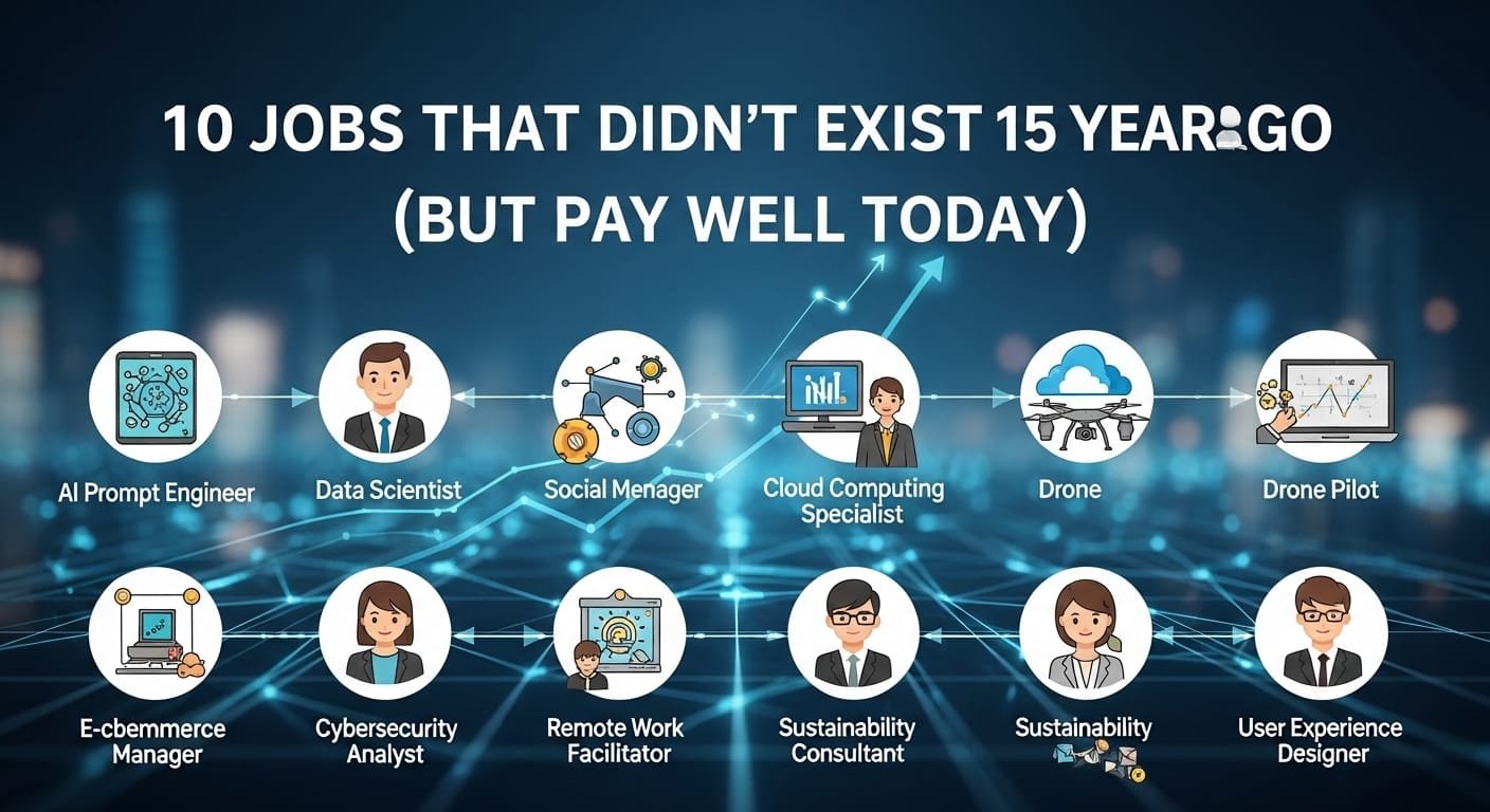 10 Jobs That Didn't Exist 15 Years Ago (But Pay Well Today) - The List